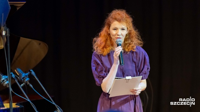 Katarzyna Lament – dyrektor Biura Koncertowego BNO. Fot. Robert Stachnik [Radio Szczecin] Konrad Słoka i Baltic Neopolis Orchestra gorąco oklaskiwani w Studiu Koncertowym Radia Szczecin [ZDJĘCIA]