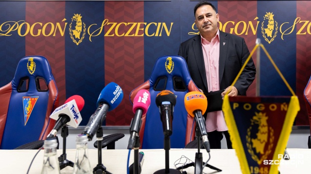 Fot. Robert Stachnik [Radio Szczecin] Haditaghi przejął Pogoń Szczecin [ZDJĘCIA]