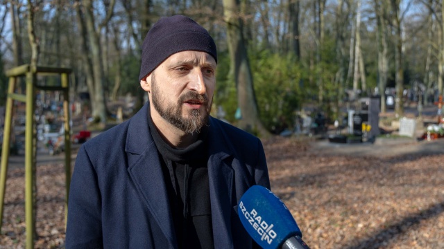 Fot. Robert Stachnik [Radio Szczecin] Uroczystość upamiętnienia szczecińskiego "Sprawiedliwego wśród narodów świata" [ZDJĘCIA]