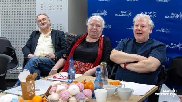 Fot. Robert Stachnik [Radio Szczecin] "Szekspir w Klubie Seniora". Słuchowisko w Radiu Szczecin [WIDEO, ZDJĘCIA]