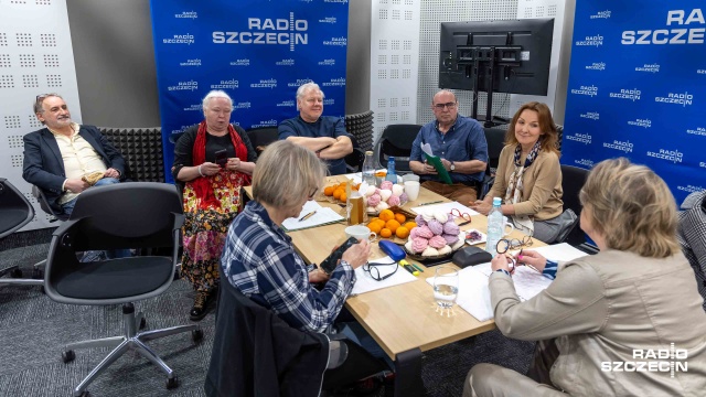 Fot. Robert Stachnik [Radio Szczecin] "Szekspir w Klubie Seniora". Słuchowisko w Radiu Szczecin [WIDEO, ZDJĘCIA]