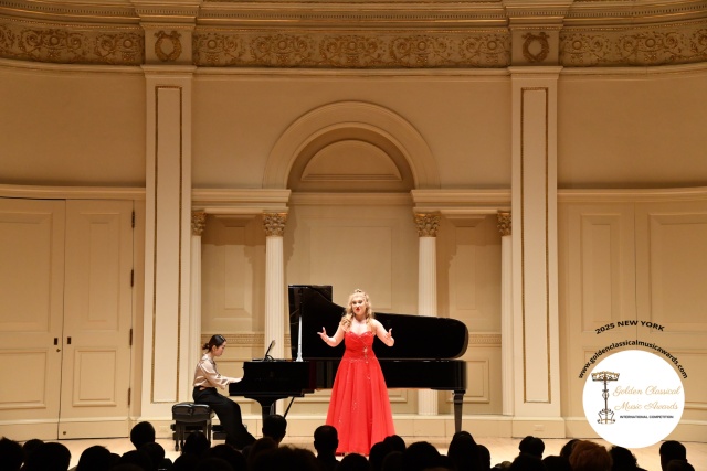 Weronika Włodarczyk – mezzosopranistka i Lianhua Chi – pianistka koncertują w nowojorskiej Carnegie Hall. Fot. Materiały prasowe organizatora Weronika Włodarczyk zadebiutowała w nowojorskiej Carnegie Hall [ZDJĘCIA]