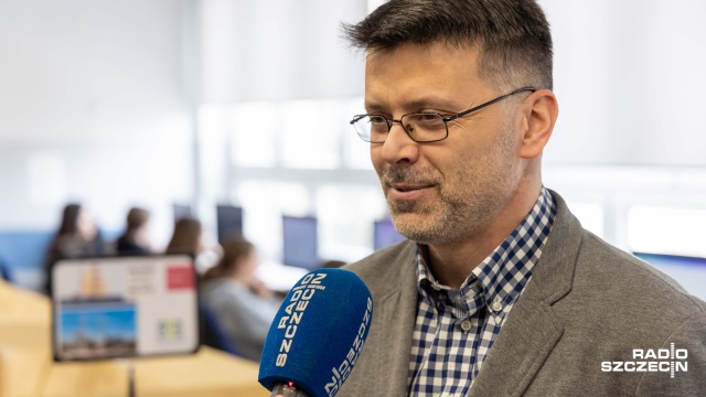 Fot. Robert Stachnik [Radio Szczecin] Licealiści zaprojektowali i budują rejowy żaglowiec [WIDEO, ZDJĘCIA]