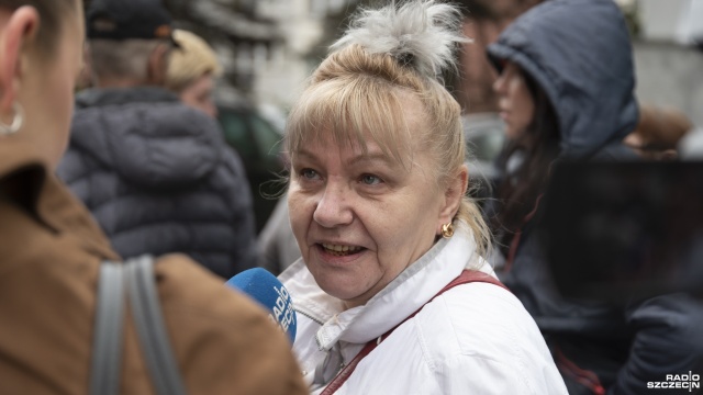 Fot. Kamila Kozioł [Radio Szczecin] Święconka Jakubowa dla ubogich. Caritas obdarował potrzebujących [WIDEO, ZDJĘCIA]