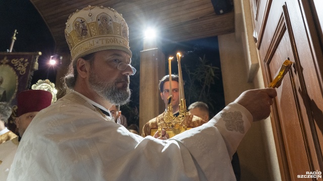 Fot. Maciej Papke [Radio Szczecin] Wielkanoc w cerkwi [ZDJĘCIA]