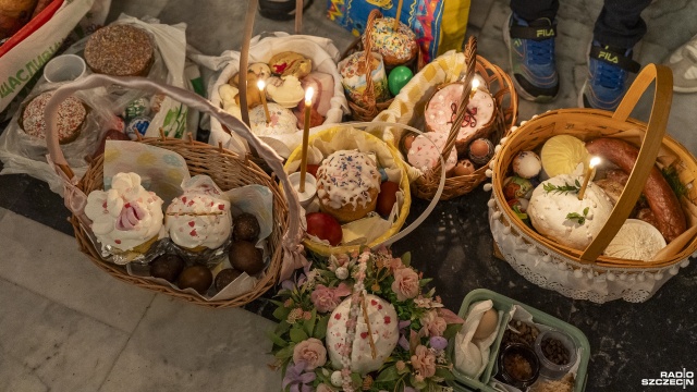 Fot. Maciej Papke [Radio Szczecin] Wielkanoc w cerkwi [ZDJĘCIA]