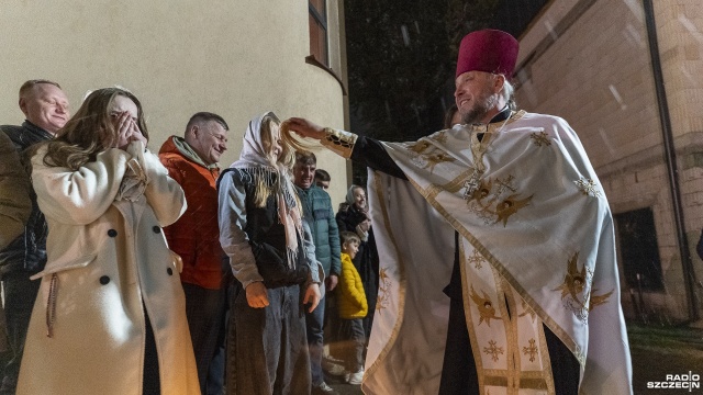Fot. Maciej Papke [Radio Szczecin] Wielkanoc w cerkwi [ZDJĘCIA]