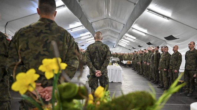 Fot. ppor. Manuela Kaczyńska Żołnierze 12. SDZ świętują daleko od domu [ZDJĘCIA]