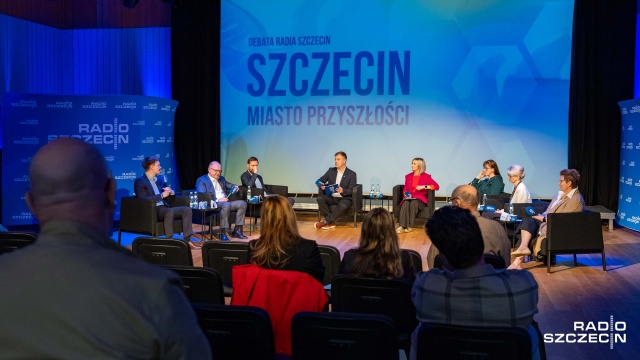 Fot. Robert Stachnik [Radio Szczecin] W jakim kierunku powinien rozwijać się Szczecin? Debata w Radiu Szczecin [ZDJĘCIA]