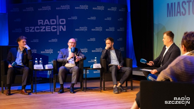 Fot. Robert Stachnik [Radio Szczecin] W jakim kierunku powinien rozwijać się Szczecin? Debata w Radiu Szczecin [ZDJĘCIA]