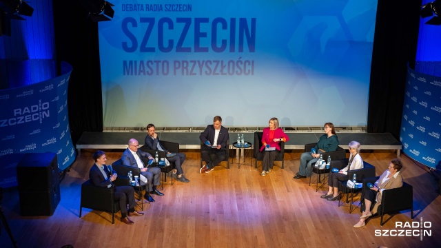 Fot. Robert Stachnik [Radio Szczecin] W jakim kierunku powinien rozwijać się Szczecin? Debata w Radiu Szczecin [ZDJĘCIA]