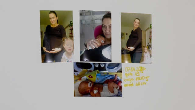 Fot. Robert Stachnik [Radio Szczecin] Matka nie może odebrać noworodka ze szpitala. Jak mówi, nikt nie chce wyjaśnić, dlaczego [WIDEO, ZDJĘCIA]