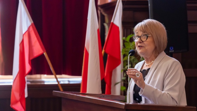 Ewa Budziach. Fot. Robert Stachnik [Radio Szczecin] Zakończenie roku szkolnego maturzystów. "Będę tęsknić do tego, co się działo na przerwie" [WIDEO, ZDJĘCIA]