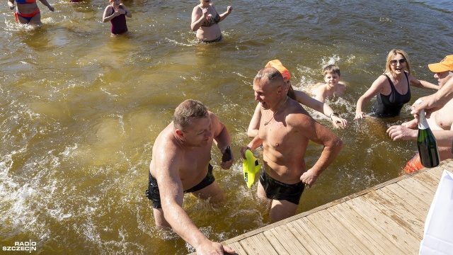 Fot. Maciej Papke [Radio Szczecin] Szczecińskie morsy kończą swój sezon [WIDEO, ZDJĘCIA]