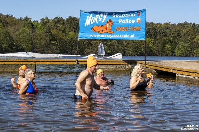 Fot. Maciej Papke [Radio Szczecin] Szczecińskie morsy kończą swój sezon [WIDEO, ZDJĘCIA]