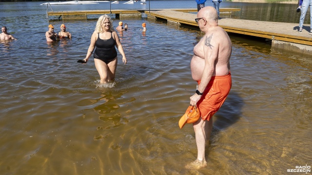 Fot. Maciej Papke [Radio Szczecin] Szczecińskie morsy kończą swój sezon [WIDEO, ZDJĘCIA]