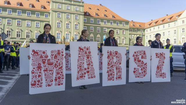 Fot. Maciej Papke [Radio Szczecin] Marsz dla Życia w Szczecinie. "Każdy zasługuje na życie" [ZDJĘCIA]