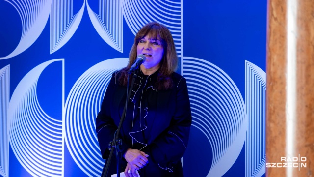 Mirosława Jarmołowicz. Fot. Robert Stachnik [Radio Szczecin] 15 lat Akademii Sztuki. "Nie ma działania artystycznego, którego się nie podejmiemy" [ZDJĘCIA]