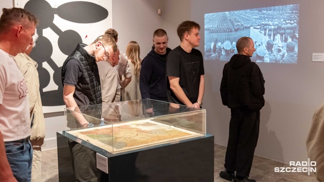 Fot. Robert Stachnik [Radio Szczecin] Wystawa Traumy wojny na 80. rocznicę zakończenia wojny [ZDJĘCIA]
