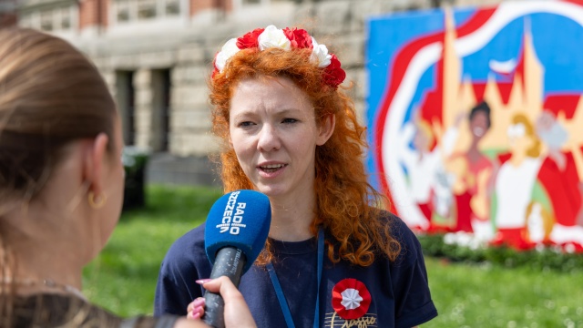 Fot. Robert Stachnik [Radio Szczecin] Dzień Flagi. Rowerowo i klasycznie [WIDEO, ZDJĘCIA]