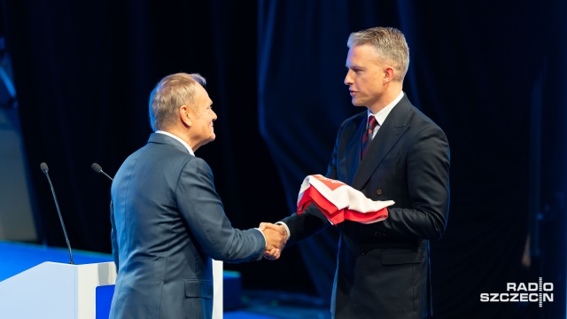 Fot. Robert Stachnik [Radio Szczecin] Premier na Kongresie Morskim w Szczecinie: Polska wraca do budowy statków [ZDJĘCIA]