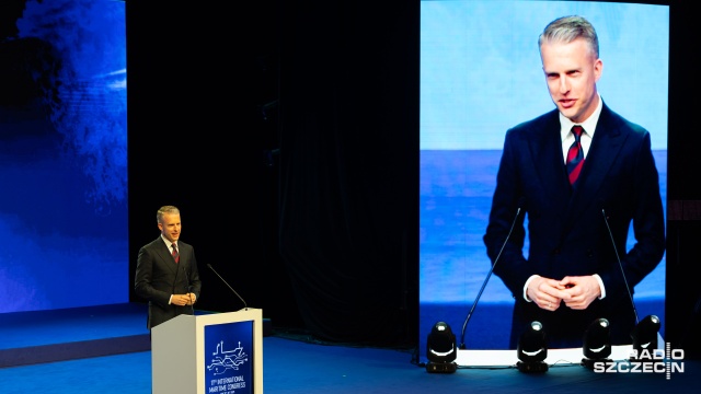 Fot. Robert Stachnik [Radio Szczecin] Premier na Kongresie Morskim w Szczecinie: Polska wraca do budowy statków [ZDJĘCIA]