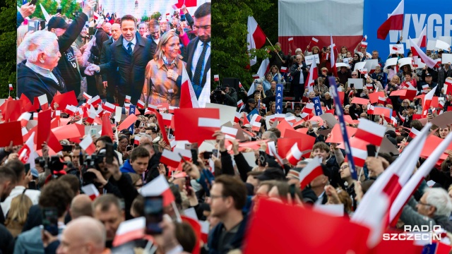 Fot. Robert Stachnik [Radio Szczecin] Rafał Trzaskowski w Szczecinie. "Problemy młodych trzeba traktować poważnie" [ZDJĘCIA]