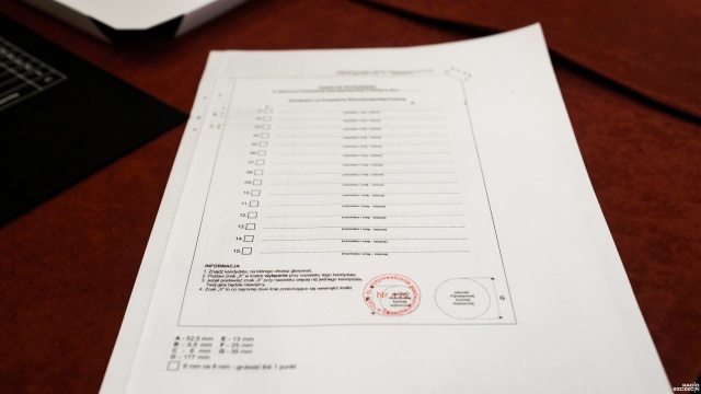 Fot. Wojciech Ochrymiuk [Radio Szczecin] Lokale wyborcze przygotowują się na przyjęcie wyborców [WIDEO, ZDJĘCIA]