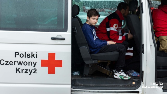 Fot. Robert Stachnik [Radio Szczecin] Mistrzostwa Pierwszej Pomocy na Jasnych Błoniach [WIDEO, ZDJĘCIA]