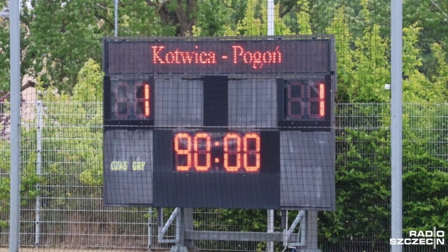 Fot. Przemysław Polanin [Radio Szczecin] Kotwica walczy o utrzymanie w pierwszej lidze [ZDJĘCIA]