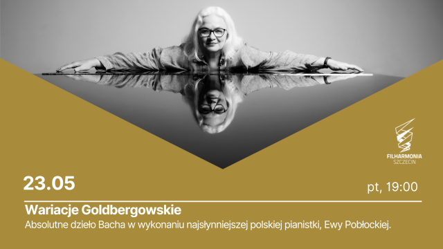 Ewa Pobłocka. Fot. Bartek Barczyk. Materiały prasowe Filharmonii im. Mieczysława Karłowicza w Szczecinie Ewa Pobłocka zagra Wariacje Goldbergowskie Bacha w Złotej Sali Filharmonii