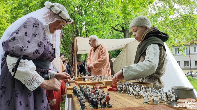 Fot. Przemysław Polanin [Radio Szczecin] W Kołobrzegu można przenieść się do średniowiecza [WIDEO, ZDJĘCIA]