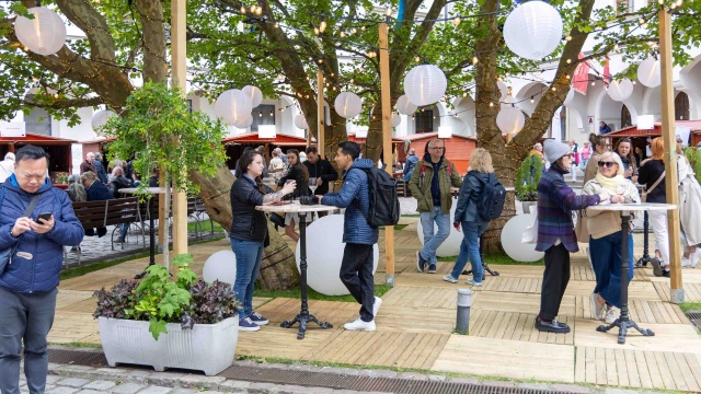 Fot. Robert Stachnik [Radio Szczecin] Zachodniopomorskie wina na Zamku. Trwa coroczny festiwal [WIDEO, ZDJĘCIA]