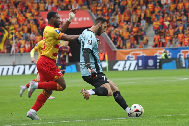 Fot. PAP/Artur Reszko Podział punktów w Białymstoku. Pogoń kończy sezon na czwartym miejscu [SKRÓT MECZU, ZDJĘCIA]