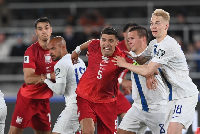 Fot. PAP/Piotr Nowak Katastrofa w Helsinkach. Polska przegrywa z Finlandią [ZDJĘCIA]