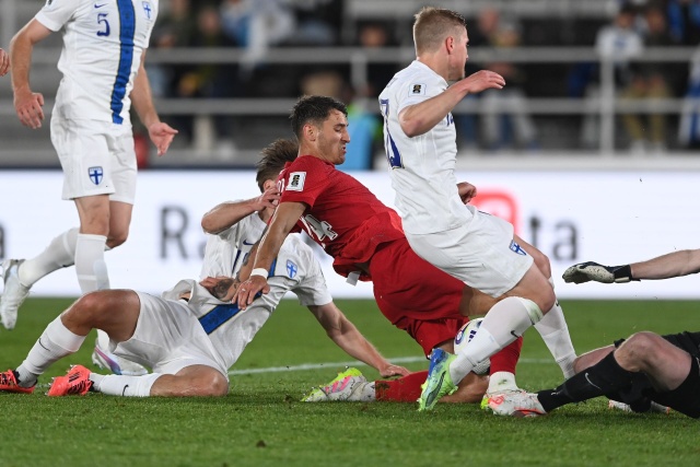 Fot. PAP/Piotr Nowak Katastrofa w Helsinkach. Polska przegrywa z Finlandią [ZDJĘCIA]