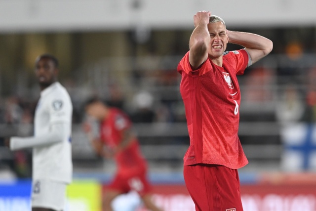 Fot. PAP/Piotr Nowak Katastrofa w Helsinkach. Polska przegrywa z Finlandią [ZDJĘCIA]