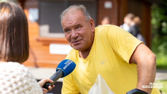 Kąpielisko Dziewoklicz. Fot. Robert Stachnik [Radio Szczecin] Szczecińskie kąpieliska otwarte, na jednym czerwona flaga [ZDJĘCIA, WIDEO]