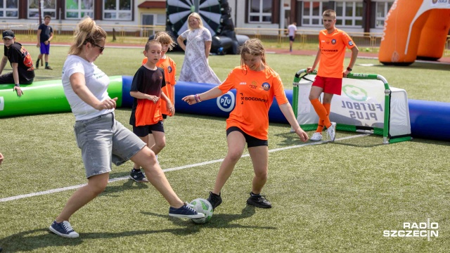Fot. Robert Stachnik [Radio Szczecin] "Każdy może grać w piłkę nożną" - pierwszy taki turniej w regionie [WIDEO, ZDJĘCIA]