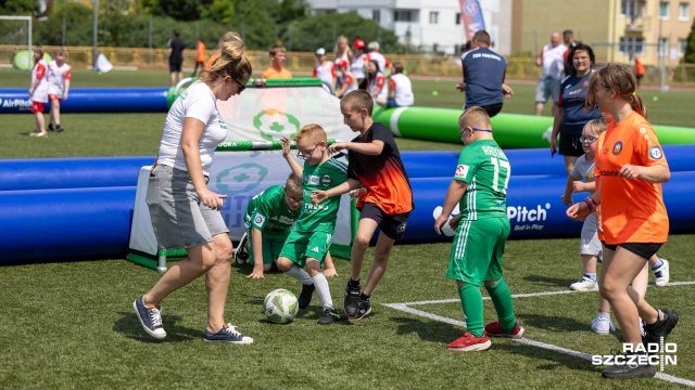 Fot. Robert Stachnik [Radio Szczecin] "Każdy może grać w piłkę nożną" - pierwszy taki turniej w regionie [WIDEO, ZDJĘCIA]