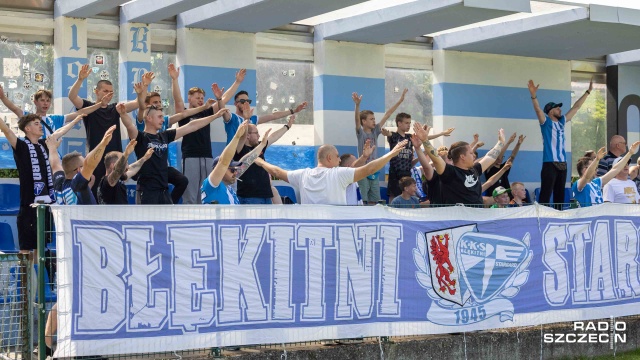 Fot. Robert Stachnik [Radio Szczecin] Błękitni dalej od II ligi [ZDJĘCIA]