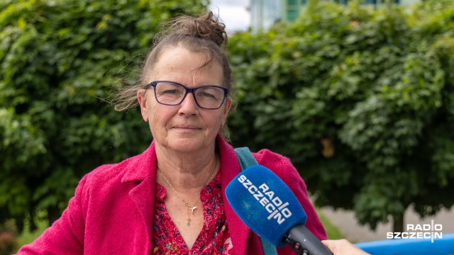 Agata Kiziuk. Fot. Robert Stachnik [Radio Szczecin] Pieski los zwierzaków z Budna [WIDEO, ZDJĘCIA]