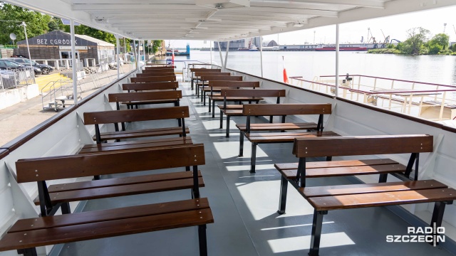 Fot. Robert Stachnik [Radio Szczecin] Umowa podpisana, tramwaj wodny może ruszać w rejs [ZDJĘCIA]