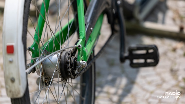 Fot. Robert Stachnik [Radio Szczecin] Sprawdziliśmy stan techniczny rowerów miejskich. Idealnie nie jest [WIDEO, ZDJĘCIA]