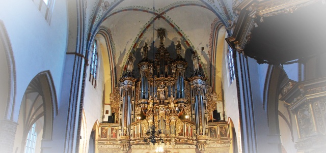 Organy w Konkatedrze św. Jana Chrzciciela w Kamieniu Pomorskim wybudowane w latach 1670-1672 przez Fryderyka Breyera i Michaela Berigiela. Fot. Materiały prasowe organizatora Inauguracja 61. Międzynarodowego Festiwalu Muzyki Organowej i Kameralnej w Kamieniu Pomorskim