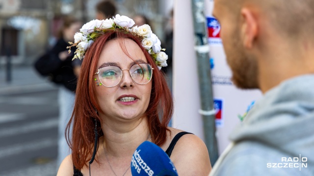 Fot. Robert Stachnik [Radio Szczecin] "Ścieżką ognia" przez Szczecin. Gra miejska przed Nocą Kupały [ZDJĘCIA]