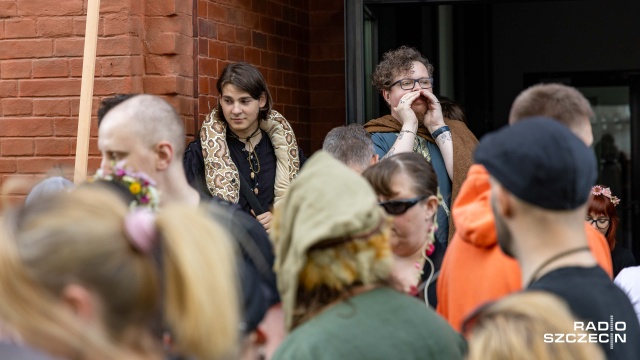 Fot. Robert Stachnik [Radio Szczecin] "Ścieżką ognia" przez Szczecin. Gra miejska przed Nocą Kupały [ZDJĘCIA]