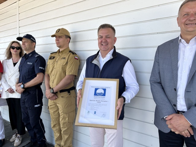 Mat. UM Świnoujście Błękitna Flaga w Świnoujściu. Sezon rozpoczęty [ZDJĘCIA]