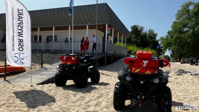 Fot. Joanna Maraszek [Radio Szczecin] Błękitna Flaga w Świnoujściu. Sezon rozpoczęty [ZDJĘCIA]