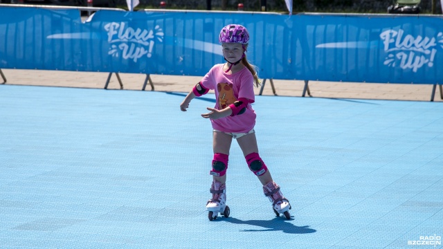 Fot. Kamila Kozioł [Radio Szczecin] Przecław się na wrotki. Nauka i taniec na sportowo [WIDEO, ZDJĘCIA]